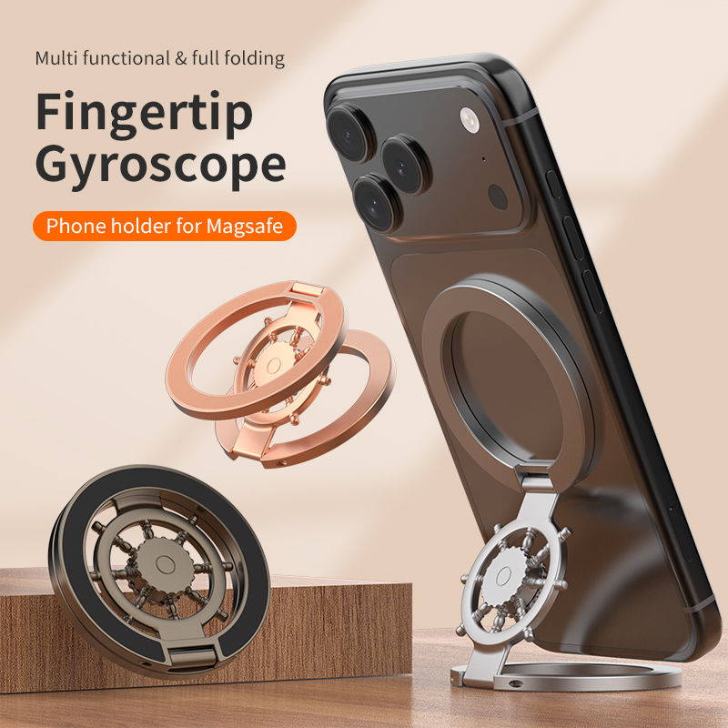 Desk Accessories - Magnetic Phone Ring Holder Fingertip Gyroscope