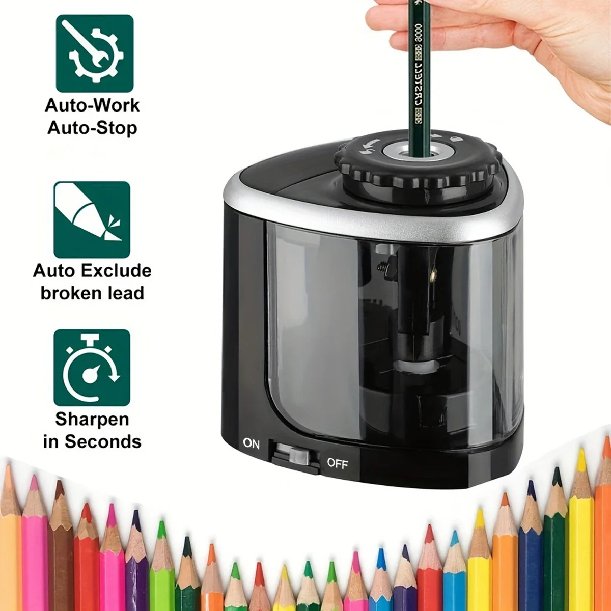 Desktop Electric Sharpener Ass - Electric Pencil Sharpener Usb review and price