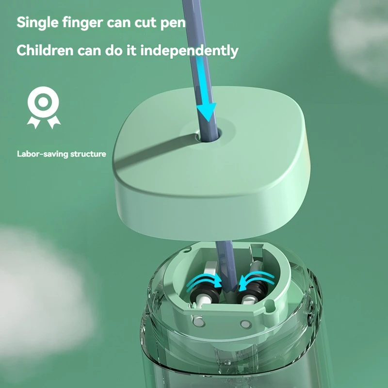 Deli VA3 Green USB battery dua - Electric Pencil Sharpener Usb review and price