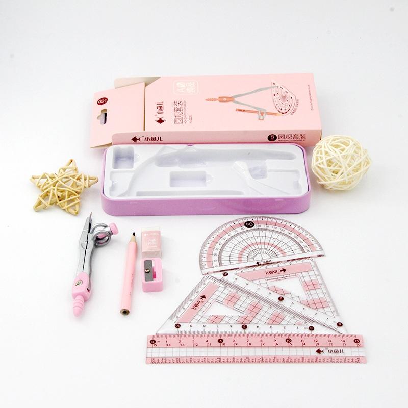 8Pcs/Set Geometry Math Drawing - Math Geometry Set With Compass review and price
