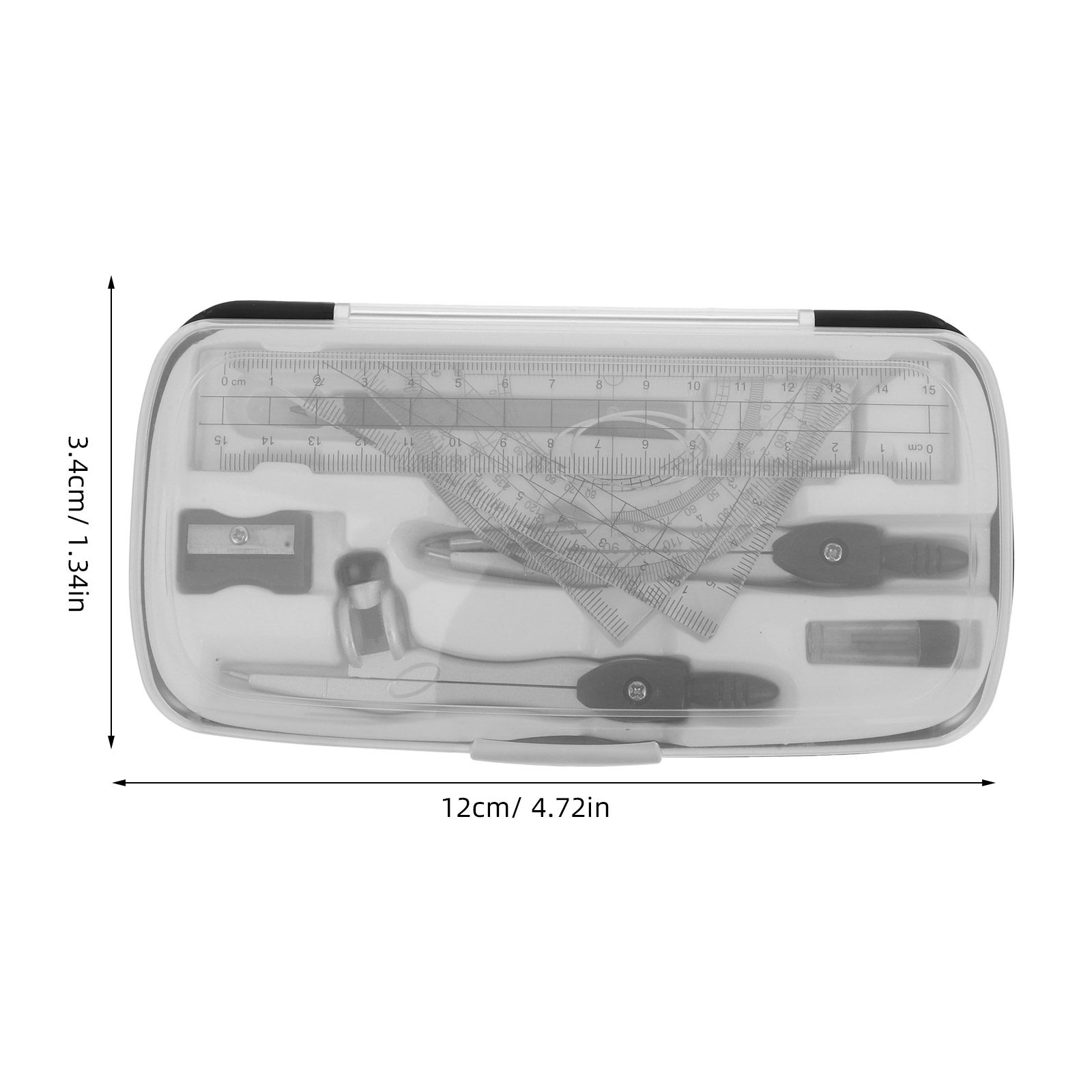 1Set Geometry Drawing Set with - Math Geometry Set With Compass review and price