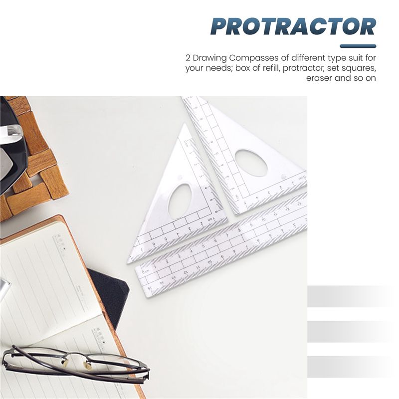 Superior Geometry Compass Set  - Math Geometry Set With Compass review and price