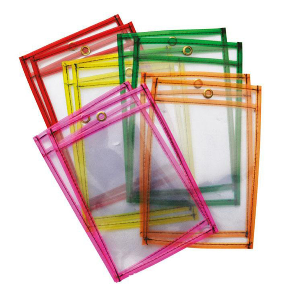 10Pcs Dry Erase Pockets Clear  - Writing Tools review and price